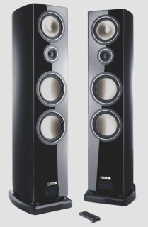 Canton Smart Vento 9 Schwarz, Standlautsprecher, Paar | Auspackware, sehr gut