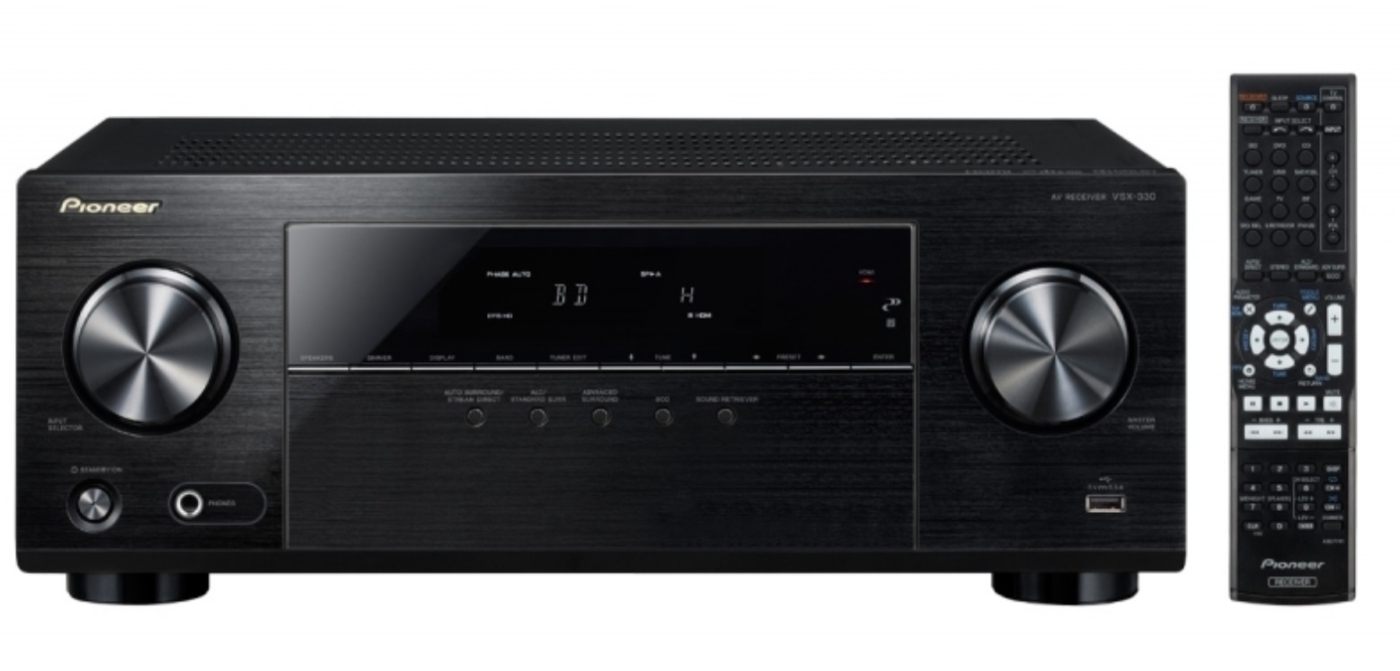 Pioneer 5.1 Kanal Av Receiver Vsx 330 K www.md-sound.de