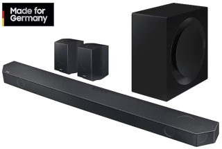 SAMSUNG HW-Q995GC/ZG 11.1.4-Kanal-Soundbar mit Subwoofer | Auspackware, sehr gut