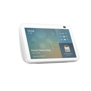 Amazon Echo Show 8 - 2. Generation - HD-Smart Display mit 13MP Kamera, Smart Speaker, Weiß | Neu