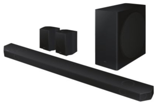 SAMSUNG HW-Q935B/ZG 9.1.4 Kanal Soundbar System mit drahtlosem Subwoofer | Auspackware, sehr gut