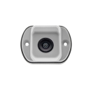 AMPIRE KV802-SIL Farb-Rückfahrkamera, Aufbau, 140° Weitwinkellinse, 15m, silber lackiert