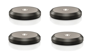 ViaBlue Spikes DISCS XL Unterlegscheibe 4er Set schwarz  UVP 110 €