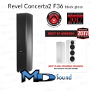 Revel Concerta 2 F36 ++ BLACK-DEAL-DAYS ++ black gloss Standlautsprecher Paar UVP 2698 € | Neu
