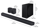 SAMSUNG HW-Q935GC/ZG 9.1.4-Kanal-Surround-Soundbar mit externem 8" wireless Subwoofer ACHTUNG registriert auf Michael Graf