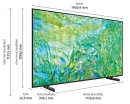 SAMSUNG GU85CU8079UXZG 214 cm, 85 Zoll 4K Ultra HD LED TV