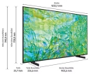 SAMSUNG GU55CU8079UXZG 138 cm, 55 Zoll 4K Ultra HD LED TV