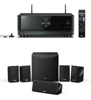 Yamaha YHT-4960 - 5.1-Kanal Heimkino-System, Schwarz | Neu