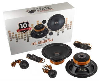 Musway MAE 6.2C I 16,5 CM (6.5”) 2-WEGE KOMPONENTEN-SYSTEM