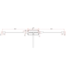 AMPIRE ANT 400 DAB+/DVB-T2 Aktiv-Antenne mit 20dB Verstärkung, FAKRA-Buchse