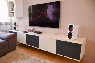 UNNU / CLIC Möbelsystem Model 211 Tiefe 45cm Breite 258,5cm Sideboard UVP 3261€