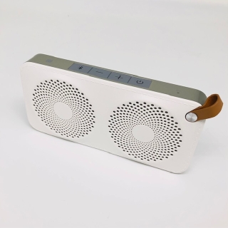 Bestbeans Fshion White Speaker mit 12 Stunden Akku, Wasserfest, Bluetooth | Neu