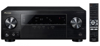 Pioneer VSX-423-K Schwarz - 5.1 Mehrkanal-Receiver mit 4K Ultra-HD Pass Through, 3D, ARC, MCACC, 4 HDMI-Eingängen, USB und HD-Audio