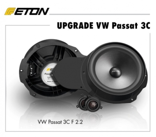 Eton VW Passat 3C F2.2 - 2-Weg Upgrade System für VW Passat Front