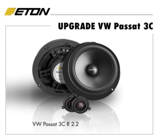 Eton VW Passat 3C R2.2 - 2-Weg Upgrade System für VW Passat Heck