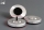 SSC Netpoint 200 Silber Set (4Stück) Pucks mit Gewindeset |Auspackware, sehr gut