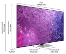SAMSUNG GQ75QN90CATXZG 189 cm, 75 Zoll 4K Ultra HD QLED TV
