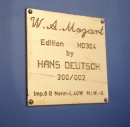 Hans Deutsch HD 304 W.A. Mozart Edition Paar Rarität Regalbox |  Verkauf im Kundenauftrag