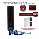 Revel Concerta 2 F36 black gloss Standlautsprecher Stück UVP 1349 € | Neu