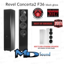 Revel Concerta 2 F36 black gloss Standlautsprecher Stück UVP 1349 € | Neu