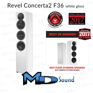 Revel Concerta 2 F36 white gloss Standlautsprecher Stück UVP 1349 € | Neu