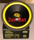 Nitro B10LC 10 Zoll Subwooferchassis mit 250 Watt auf 4...