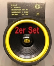 Nitro B08LC 8 Zoll Subwooferchassis mit 200 Watt auf 4 Ohm | 2er Set