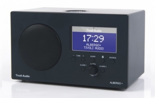Tivoli Audio Albergo+ Graphite DAB/DAB+/FM Uhrenradio, BT | Auspackware, wie neu