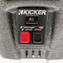 Kicker CompR12 40CWR122 - 12 Zoll Subwoofer mit zwei 2-Ohm-Schwingspulen | Aussteller, sehr gut