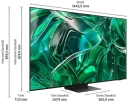 SAMSUNG GQ65S95CATXZG 163 cm, 65 Zoll 4K Ultra HD OLED TV...