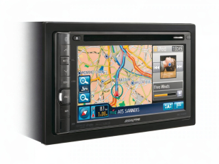 Alpine INE-S900AF 2-DIN Multimedia-Navigationssystem mit DVD, Bluetooth und Europa-Navigation | Auspackware, wie neu
