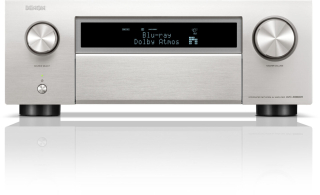 Denon AVC-X6800H - 11.4-Kanal AV-Receiver mit 8K-Video und 3D-Audio Silber | Auspackware, wie neu