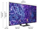 SAMSUNG GQ55Q72DATXZG ++ GRATIS WANDHALTER ++ I 100Hz I 138 cm, 55 Zoll 4K Ultra HD QLED TV