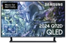 SAMSUNG GQ50Q72DAUXZG ++ GRATIS WANDHALTER ++ 125 cm, 50 Zoll 4K Ultra HD QLED TV
