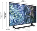 SAMSUNG GQ50Q72DAUXZG ++ GRATIS WANDHALTER ++ 125 cm, 50 Zoll 4K Ultra HD QLED TV