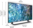 SAMSUNG GQ43Q72DAUXZG ++ GRATIS WANDHALTER ++ 108 cm, 43 Zoll 4K Ultra HD QLED TV