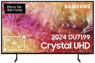 SAMSUNG GU50DU7199UXZG ++ GRATIS WANDHALTER ++ 125 cm, 50 Zoll 4K Ultra HD LED TV