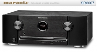 Marantz SR6007 Schwarz - Netzwerkfähiger 7.1 Kanal AV REceiver