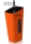 Sonoro cuboGo Farbe Schwarz / Orange - Portables empfangsstarkes UKW-Radio mit Akku und AUX IN, UVP ¤ 99,00