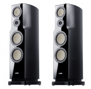 Canton Reference 3 K ++ BLACK-DEAL-DAYS ++ High End Standlautsprecher Paar Schwarz HG | Neu