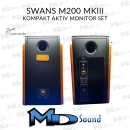 SWAN M200 MK III ++ BLACK-DEAL-DAYS ++ High End aktiv Monitor - Paarpreis