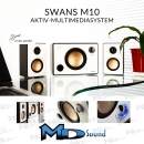 SWAN M10 2.1 Aktiv Multimediasystem - weiß | Setpreis