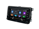 Dynavin D9-V7 Premium Android Autoradio für VW ab 2003 z.B. Golf 5 mit 4 x 100W Class-D Verstärker, 7 Zoll Display (hochauflösend), Inkl. Head-up-Display, Apple CarPlay und Android Auto