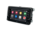 Dynavin D9-V7 Premium Android Autoradio für VW ab 2003 z.B. Golf 5 mit 4 x 100W Class-D Verstärker, 7 Zoll Display (hochauflösend), Inkl. Head-up-Display, Apple CarPlay und Android Auto