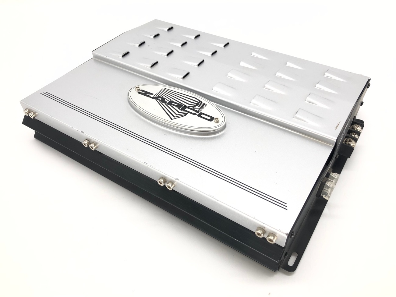 Amplificador Crunch GPX2000.5 De 5 Canales | Híbrido Clase D, Subcanal De 500W RMS A 1Ω, Dimensiones 254x46x300mm