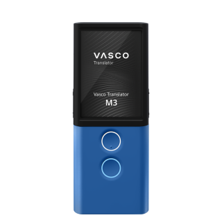 Vasco Translator M3 Elektronischer Übersetzer mit 76 Sprachen in Blue Ocean | Neu