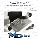 Swan S3W SE Multimedia- Lautsprechersystem - weiß...