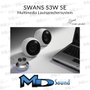 Swan S3W SE Multimedia- Lautsprechersystem - weiß...