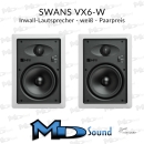 Swan VX6-W, HighEnd Inwall-Lautsprecher weiß -...