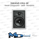 Swan VX6-W, HighEnd Inwall-Lautsprecher weiß -...